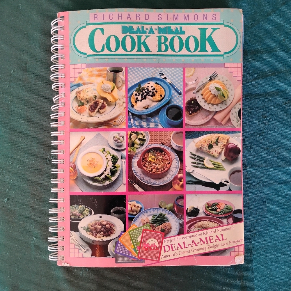 Vintage Richard Simmons Deal-A-Meal Cookbook